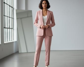 Classic Blazer Sewing Pattern, Buttons Jacket, Jacket, Pockets Blazer, Sewing Pattern Women PDF