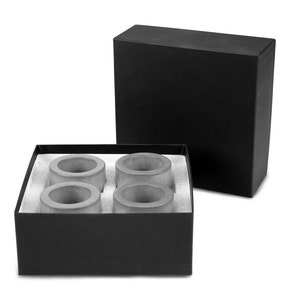 Gift set - Egg cup Next made of concrete - set of 4 - Breakfast in style