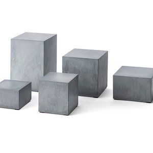 Concrete base "octagon" the handmade bases are available in five sizes and designs.