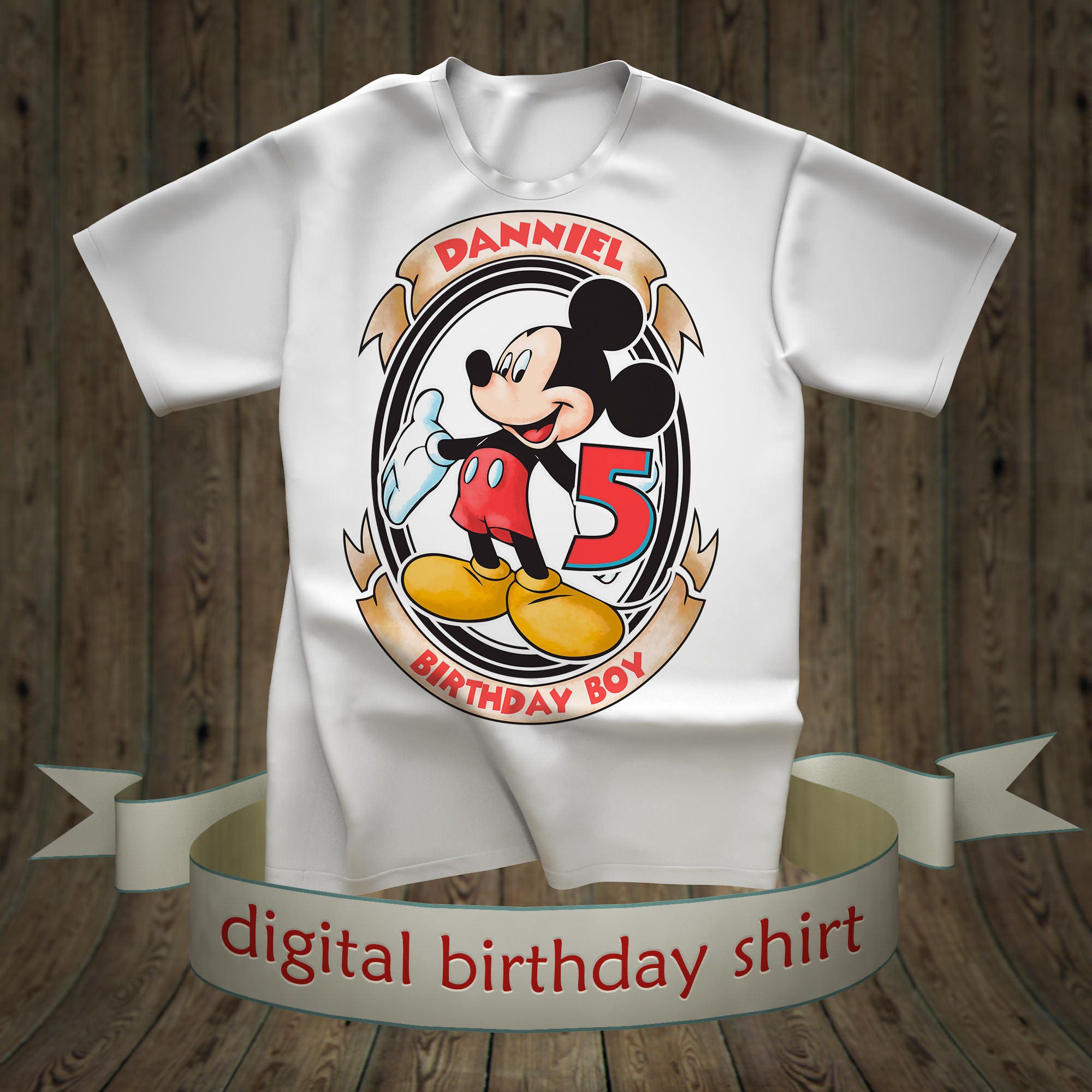 mickey mouse t shirt transfers