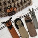 Forest Animal Tags, Bear, Fox, Rivet Tags, No Sew Tags, Ultra Suede ...