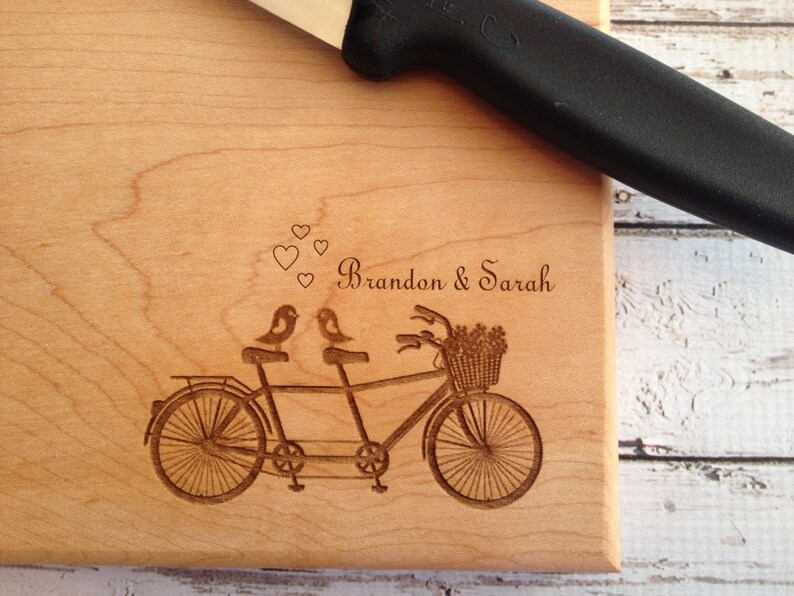 Personalized Cutting Board Love Couple Custom Engraved Etsy Canada
