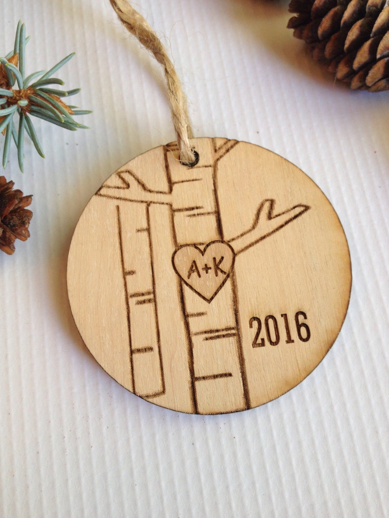 Personalized Christmas ornament engraved Christmas ornament | Etsy