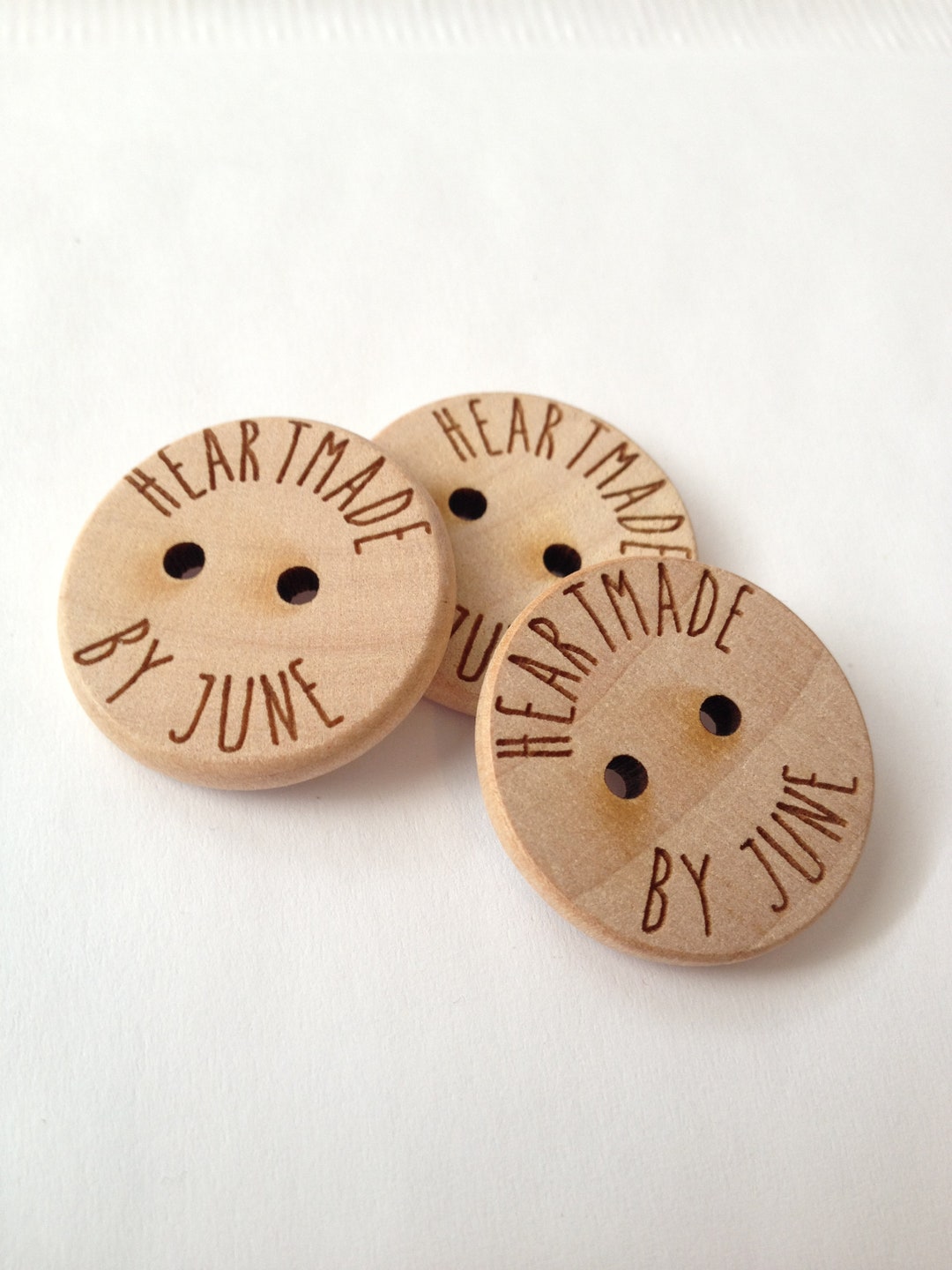 Custom Button, Design, Personalized, Wood Button, Engraved Button ...