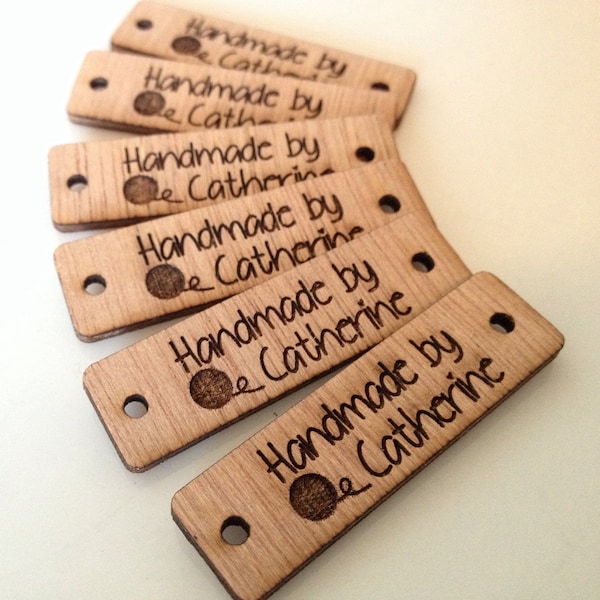 Product tag, design, tag, wood custom tag, personalized, wood tag, engraved tag, button, knitting button, craft button, business tag,