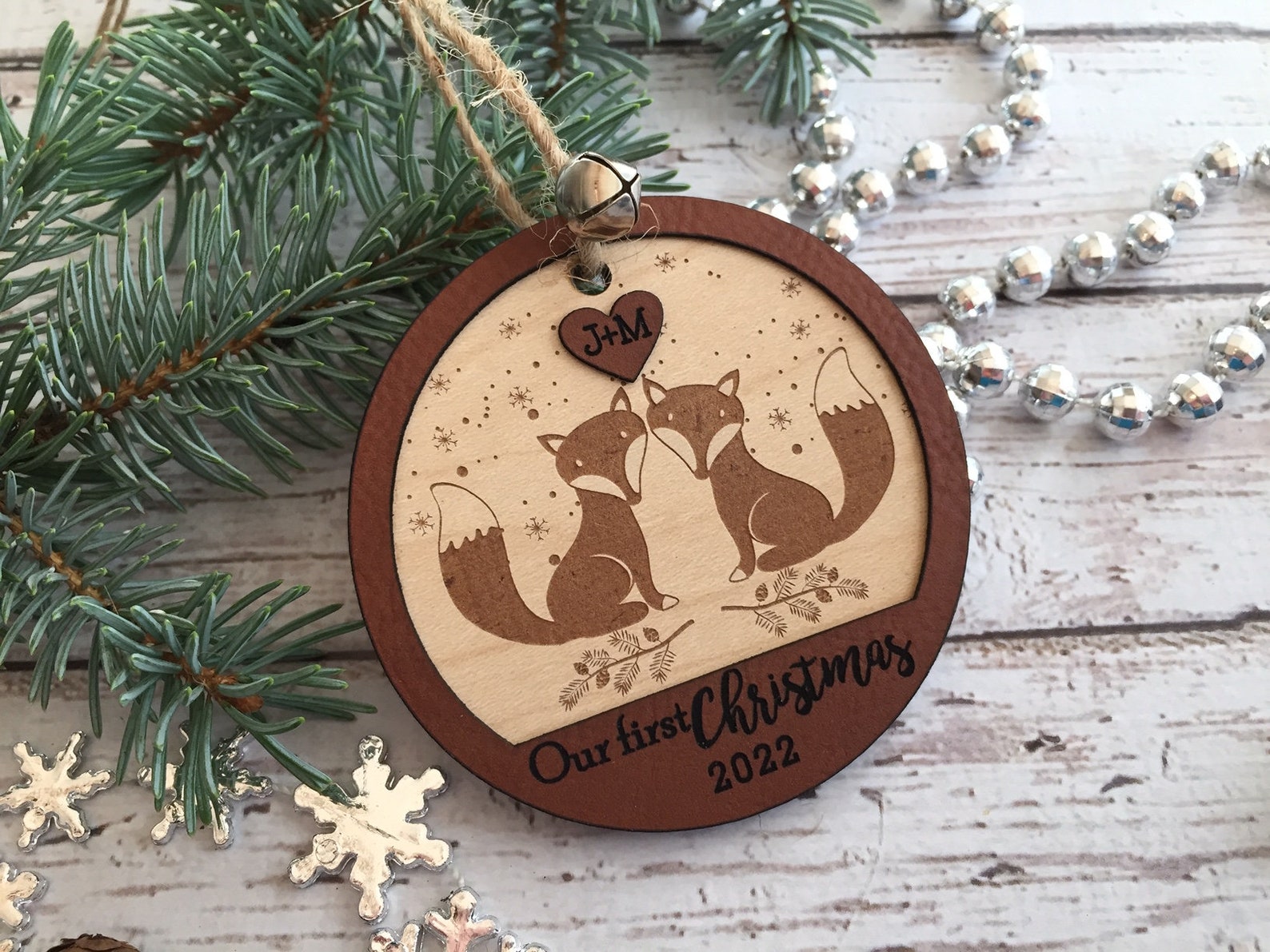 Personalized Christmas Ornament Engraved Christmas Ornament Etsy Canada