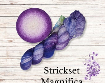 Knitting Set - Magnifica shawl - Set 05