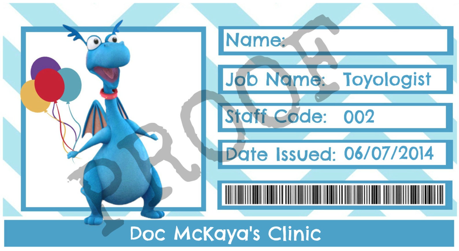 doc-mcstuffins-id-badges-for-boys-and-girls-etsy