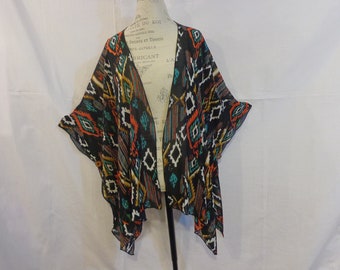 Kimono Coverup Jacket Capes Accent Top coverup cardigan Jacket Kimono Coverup for Swimwear Lingerie Loungewear Accent Top Capes Wraps