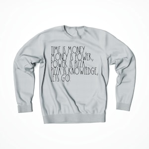 Pizza is Knowledge SVG - Parks and Rec Quote