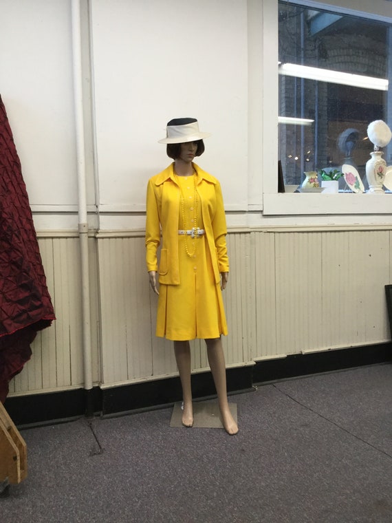 Vintage sixties two piece dress