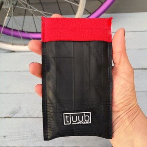 Estuche para gafas de tubo de bicicleta negro con cierre a presión regalo para ciclistas de carreras Rot