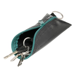 Key holder car key cover handmade of recycled bicycle inner tubes image 10