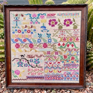 Colors of Mexico Digital Cross Stitch Pattern PDF