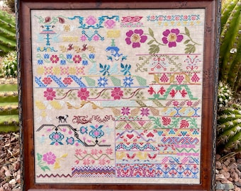 Colors of Mexico Digital Cross Stitch Pattern PDF