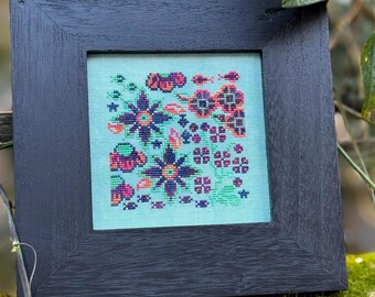 Underwater Garden - Beneath the Waves Digital Cross Stitch Pattern PDF Instant Download
