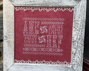 Antonia Pueyo Sampler Petite Digital Cross Stitch Pattern PDF Instant Download