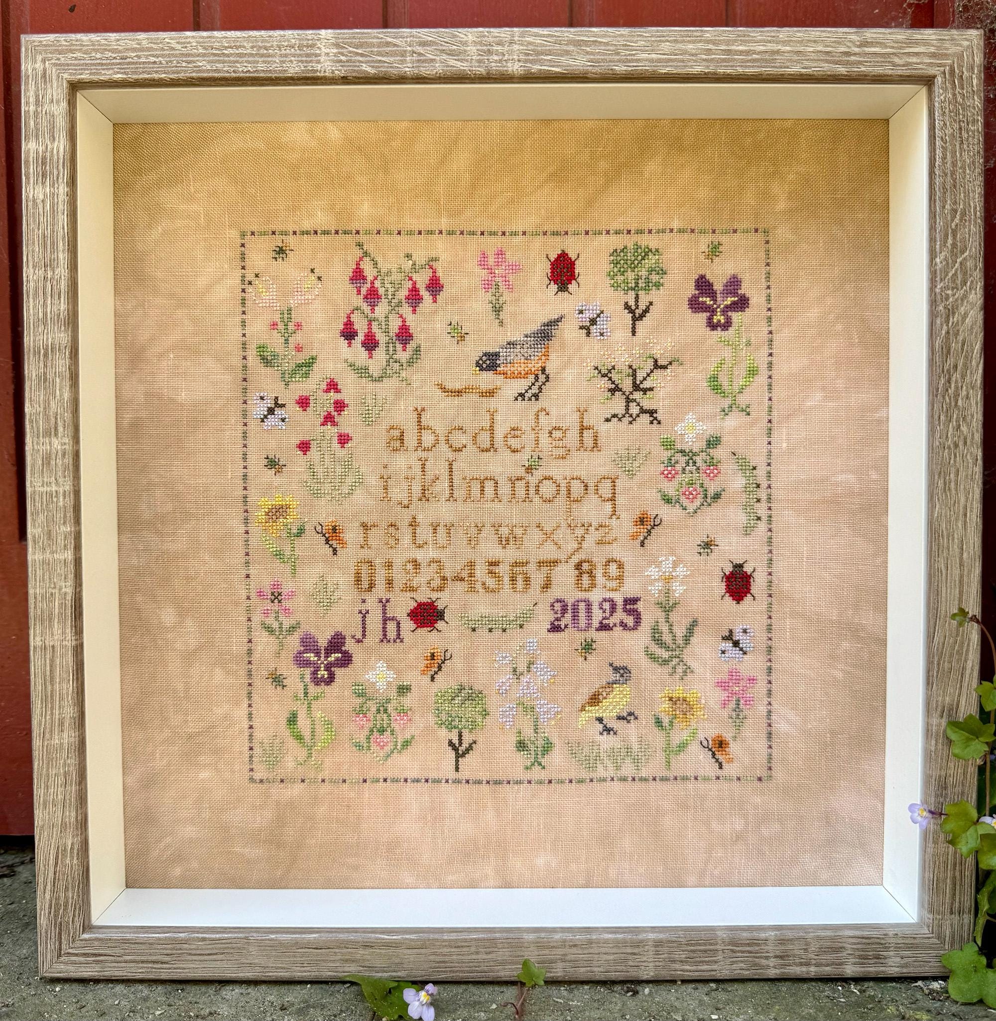 Summer Meadow Sampler Digital Cross Stitch Pattern PDF - Instant ...