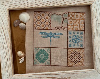 Zen Garden PDF Digital Cross Stitch Pattern