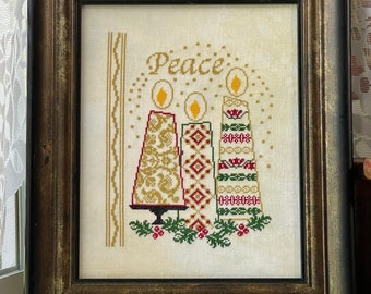 Candele di Natale della pace