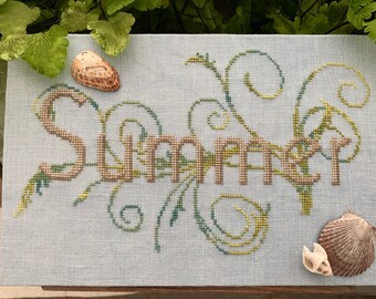 Summer Flourish PDF Cross Stitch Pattern