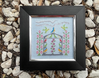 The Aviary Cross Stitch PDF Cross Stitch Pattern