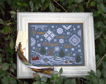 Midnight Clear Digital Cross Stitch Pattern PDF