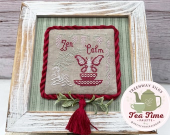 Calm - Treenway Silks Tea Time Palette XStitch the Rainbow