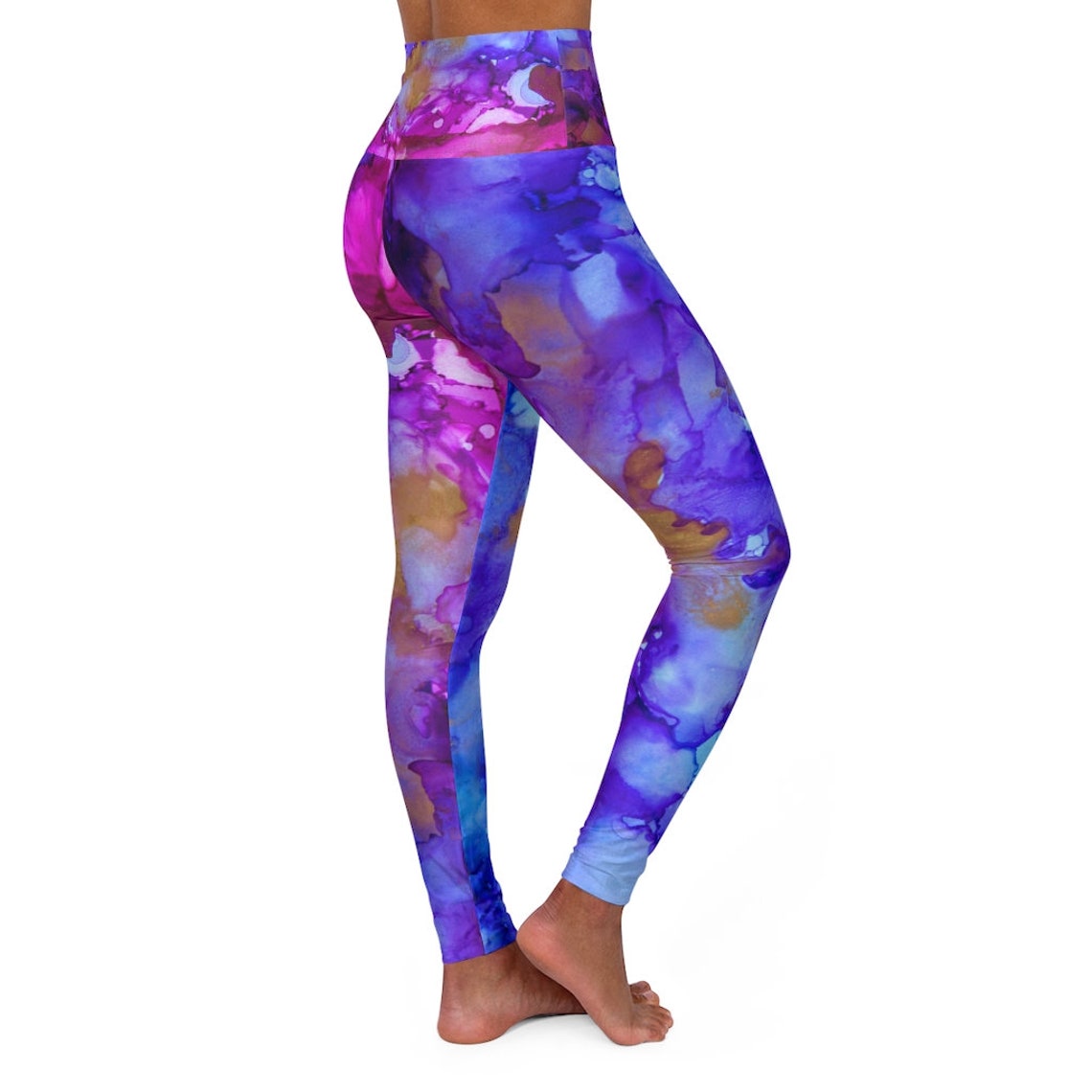 pink running tights