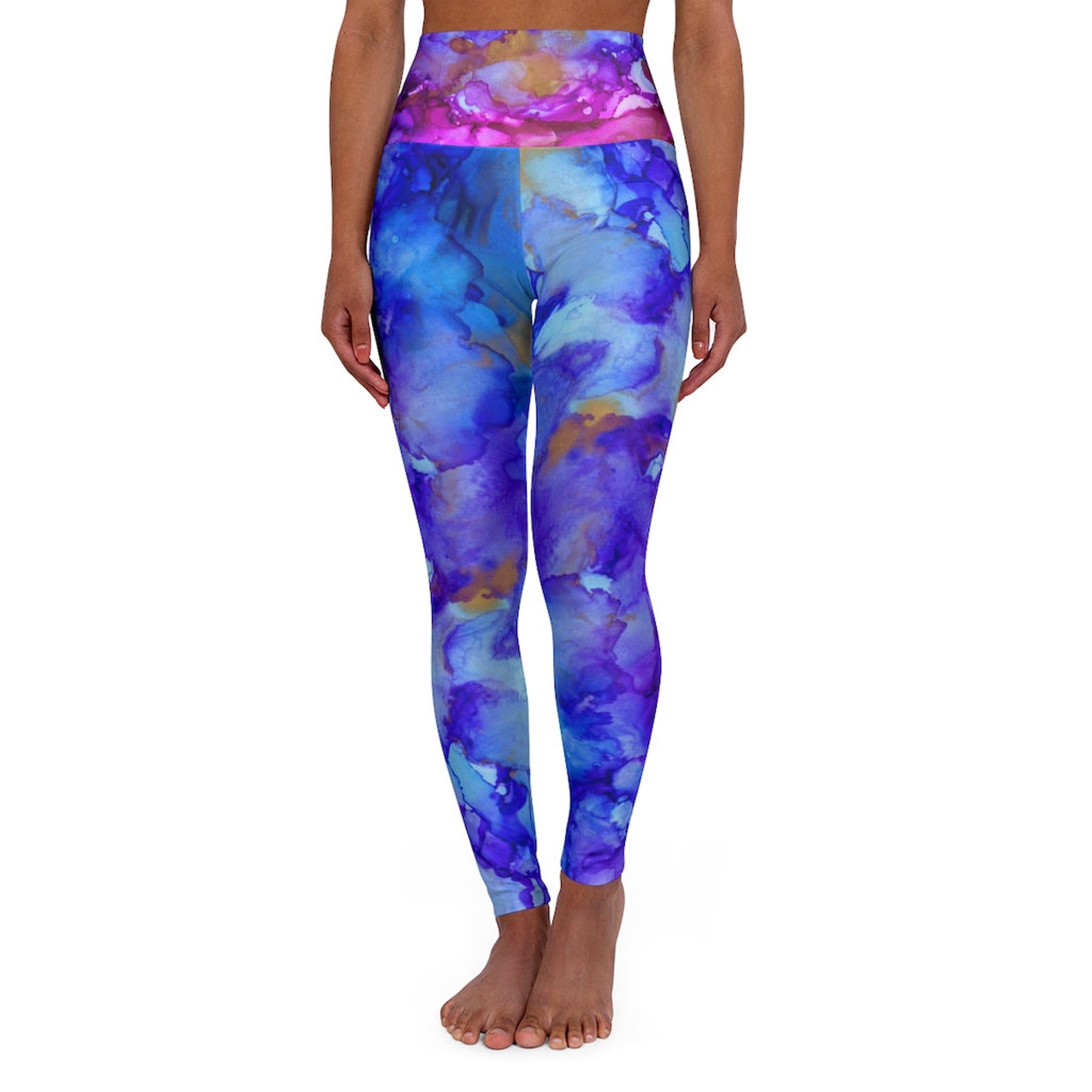 pink running tights