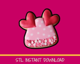 Beanie Cookie Cutter STL file