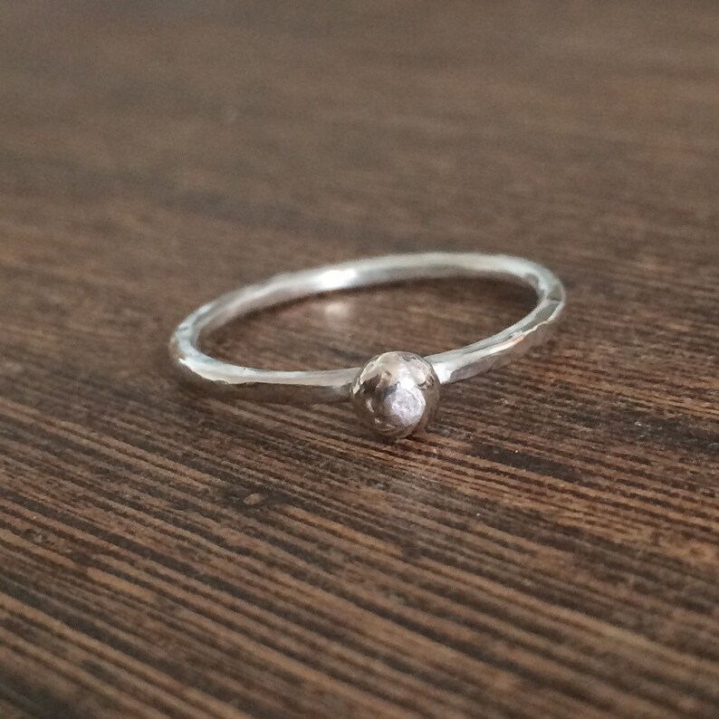 Silver Stacking Rings Stacking Ring Set Simple Stacking Etsy UK