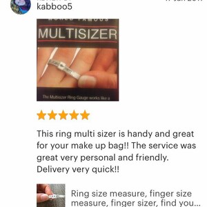 Ring sizer, whats my ring size, measure finger size, measure my ring size, measure ring size, find my ring size, finger measure kit US size image 4