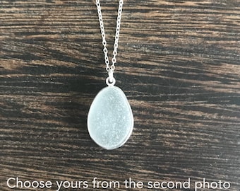 Sea glass pendant, cornish seaglass, sea glass necklace, seaglass pendant, sea glass jewelry, sea glass jewellery, seaglass necklace, beach