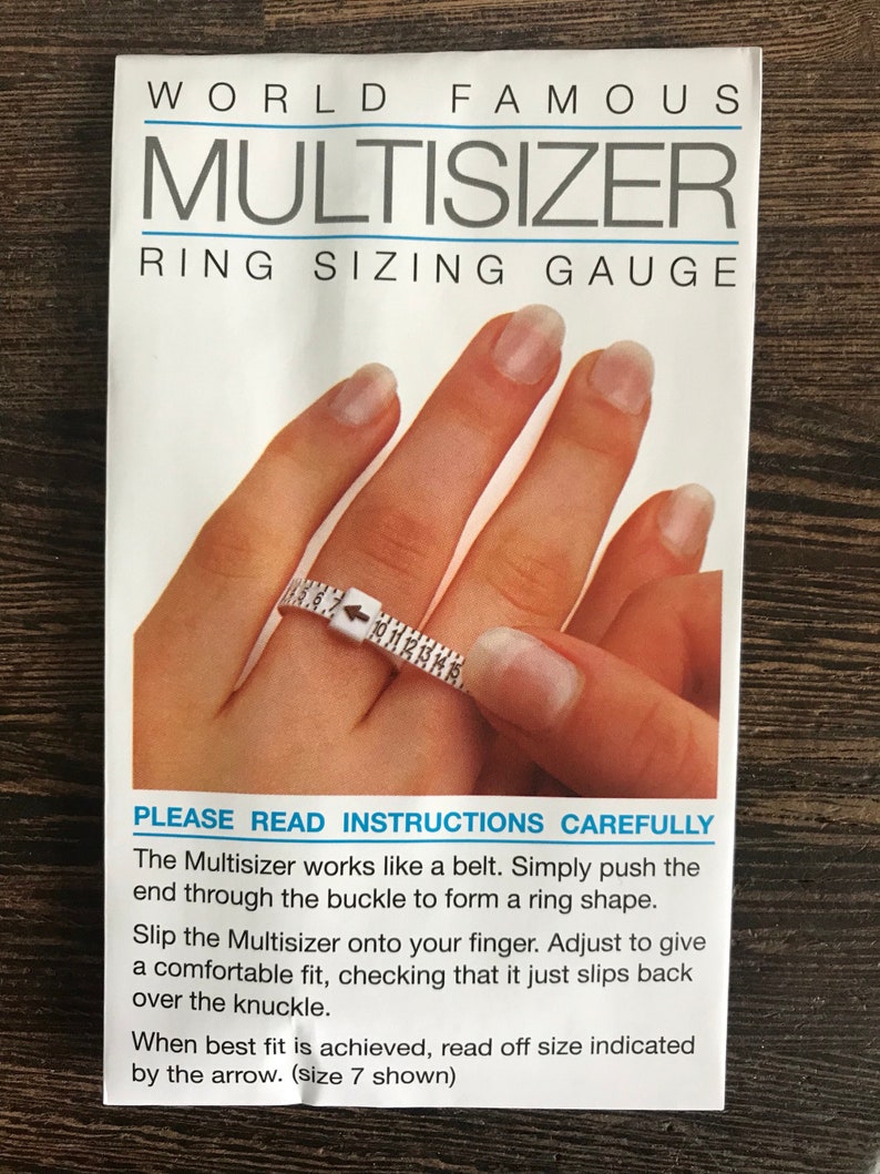 Ring sizer, whats my ring size, measure finger size, measure my ring size, measure ring size, find my ring size, finger measure kit US size image 6