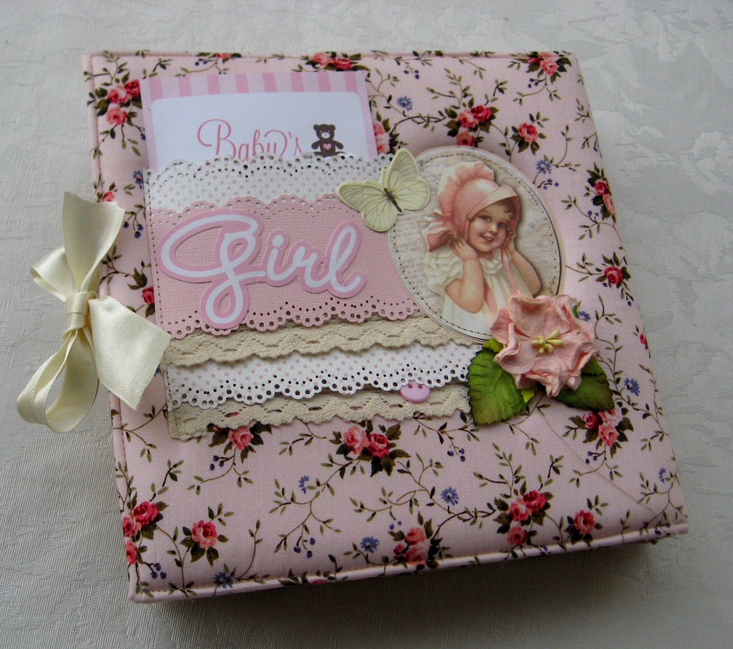 Baby Album Personalised Baby Girl Photo Album Baby's Etsy
