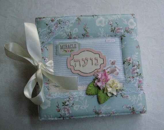 personalised baby girl photo album