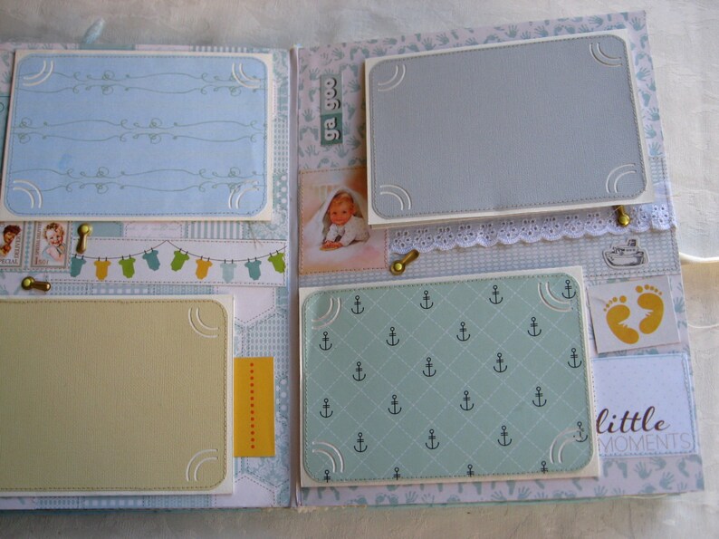 Personalised Baby Boy Photo Album Baby Boy Photo Book Etsy