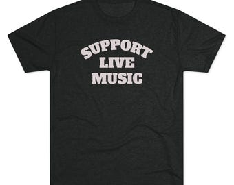Support Live Music / T-Shirt