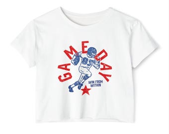 Game Day Football / Crop Shirt