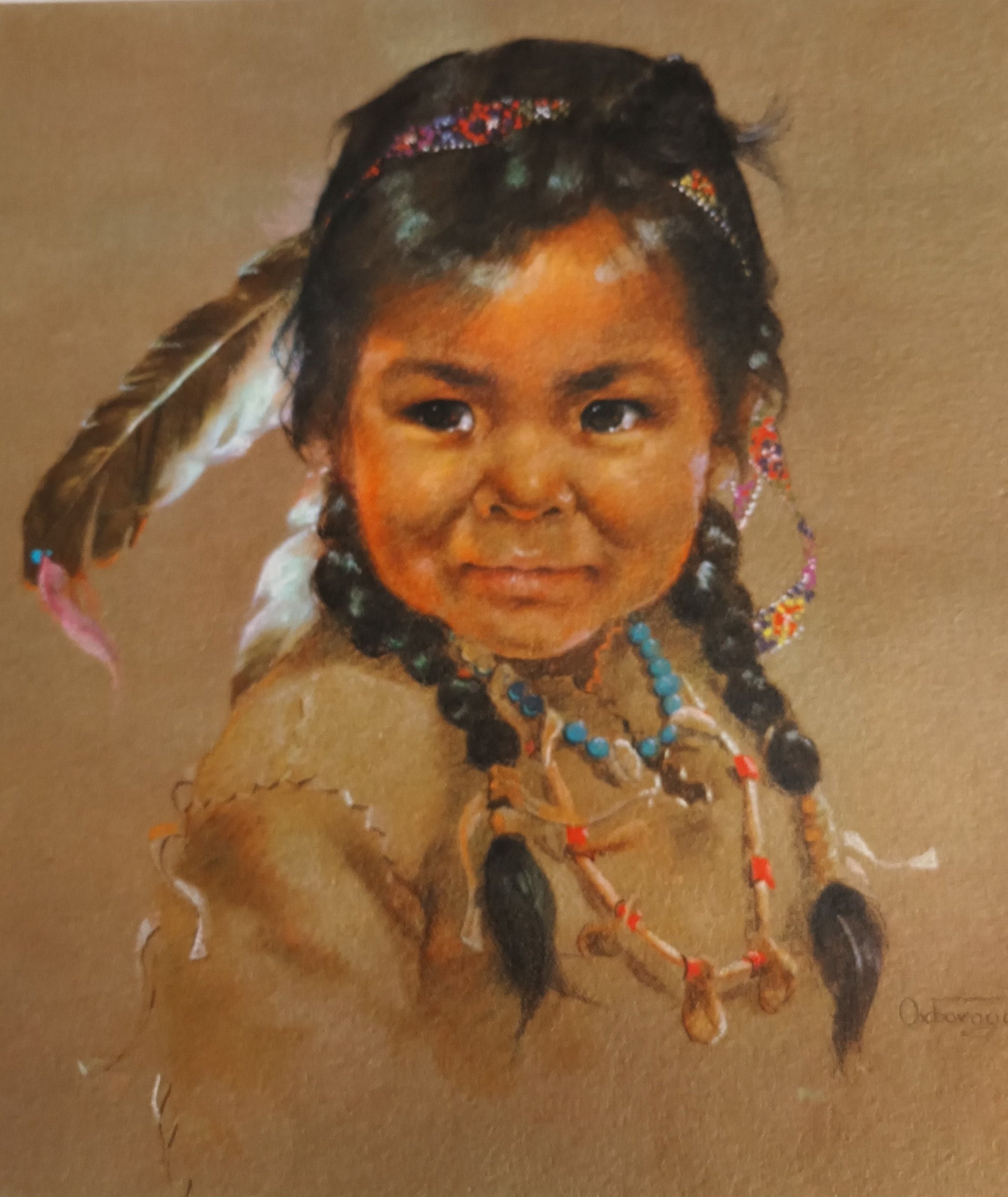 Dorothy Oxborough Native American Girl Native Art Etsy Canada