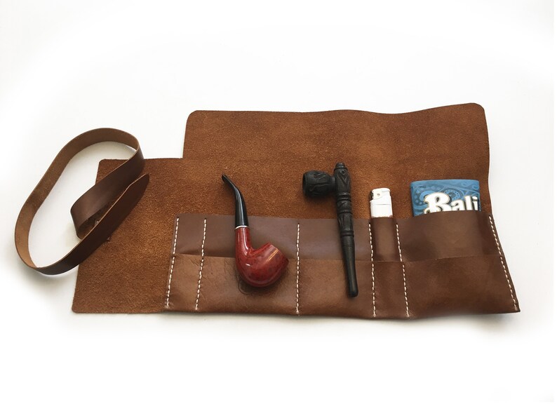 Pipe Leather Pouch Pipe Pouch Pouch Pipe Handmade Etsy