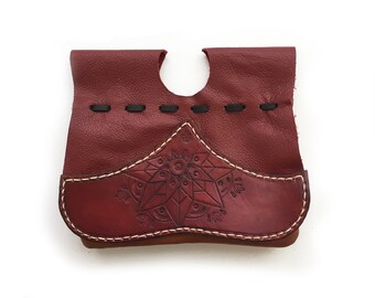 Mandala pouch \ Medieval belt bag \ Mandala \ Tor \ belt pouch \ belt handmade bag \ medieval pouch  \ medieval bag /vintage bag/ Hippie bag
