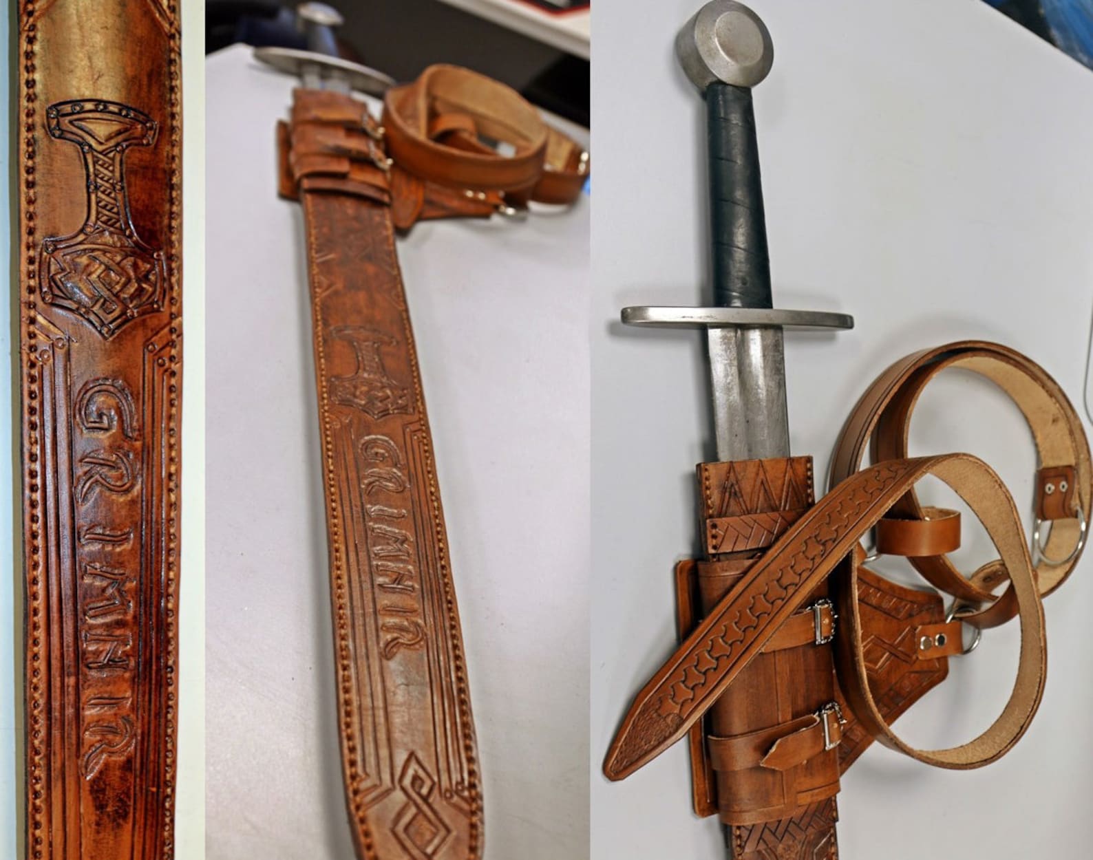 Handmade Leather Sword Sheath Leather Sheath Knife Sheath Sword Sheath Sword Sheath Etsy