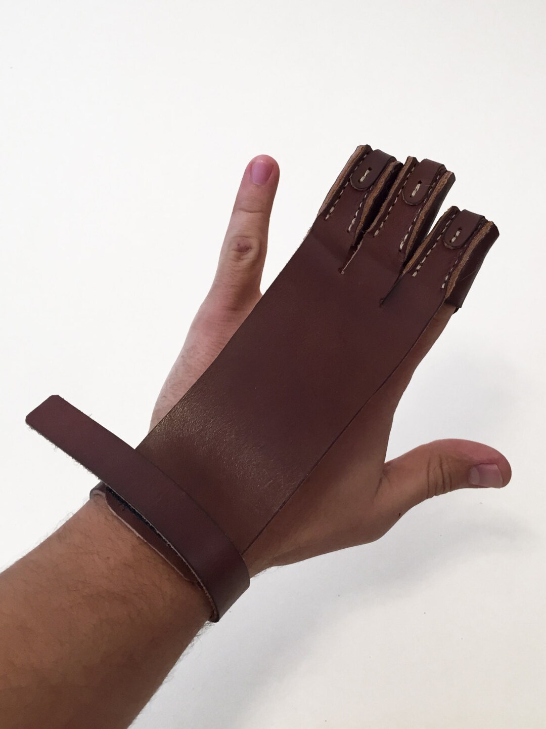 Leather Archery Glove / Archery Accessories / Archery Glove / Etsy