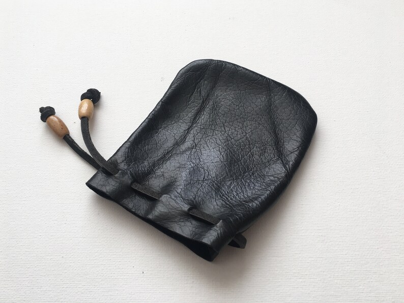 Medieval Leather Coins Bag Wedding Ring Holder Coins Pouch Etsy