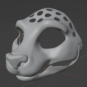 3D Toon Feline Base