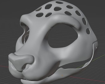 3D Toon Feline Base