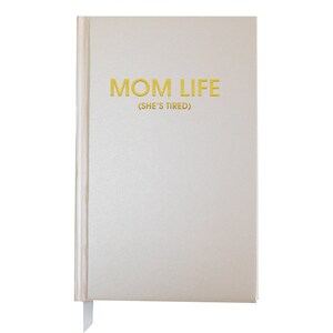 Mom Life (She's Fated) - Corail chatoyant Carnet cartonné