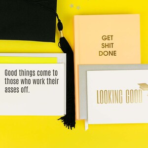 Good Things Come Letterpress Card image 3